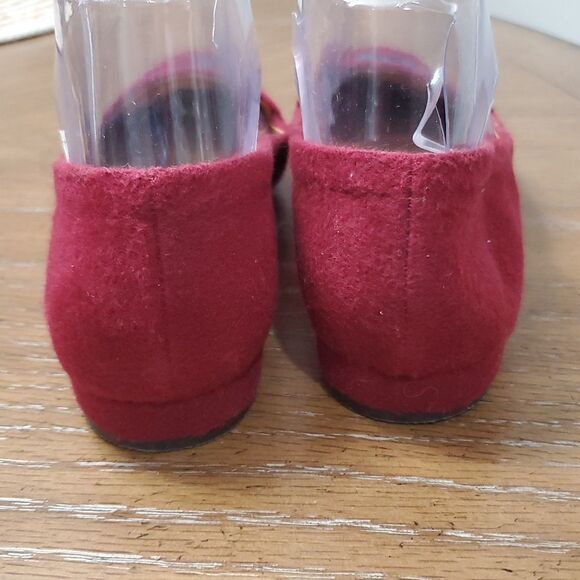 Tory Burch Maroon Navy Antonio Loafers, Size 7, Excellent Condition - Picture 5 of 11